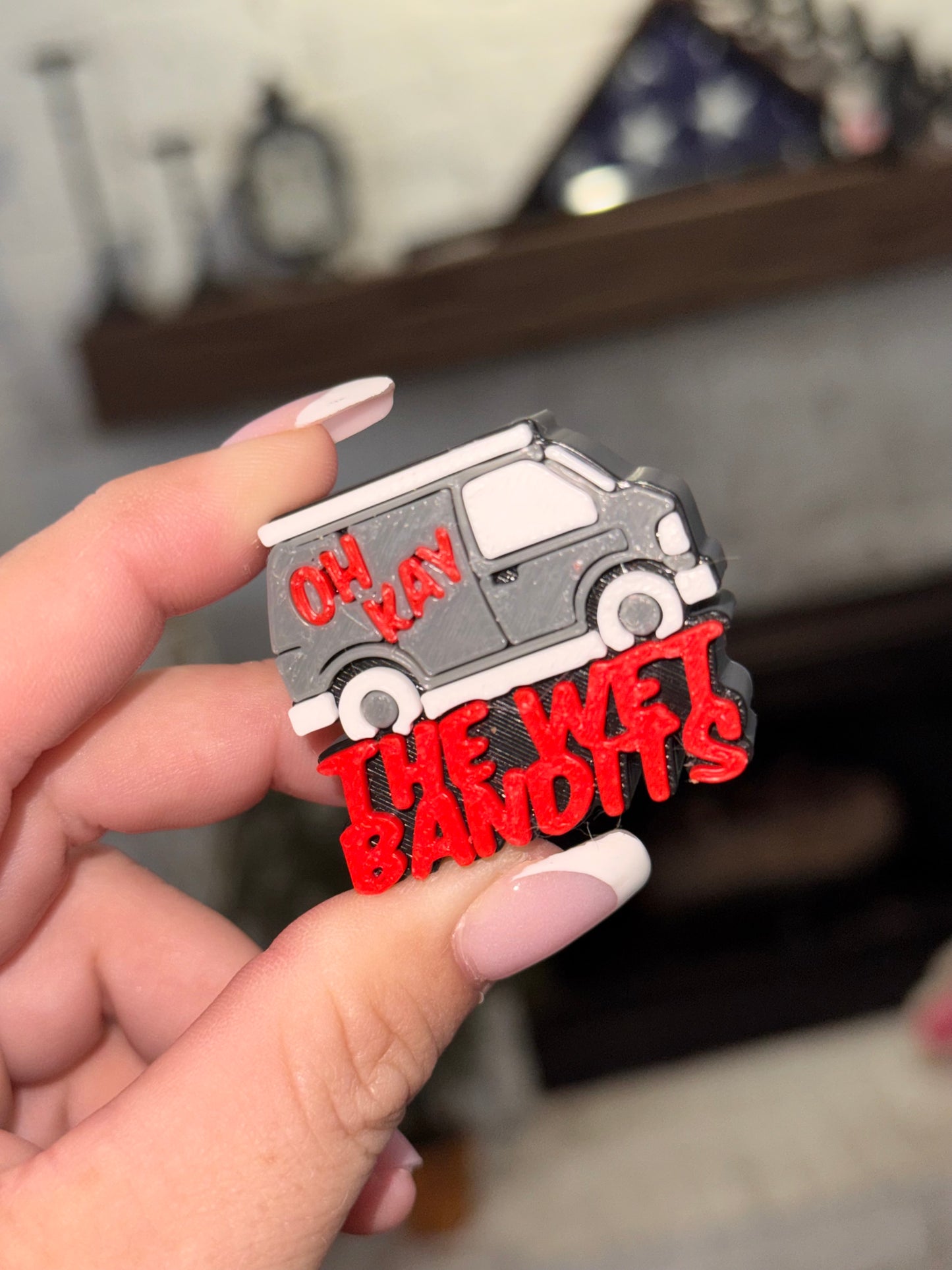 Wet Bandits Straw Topper