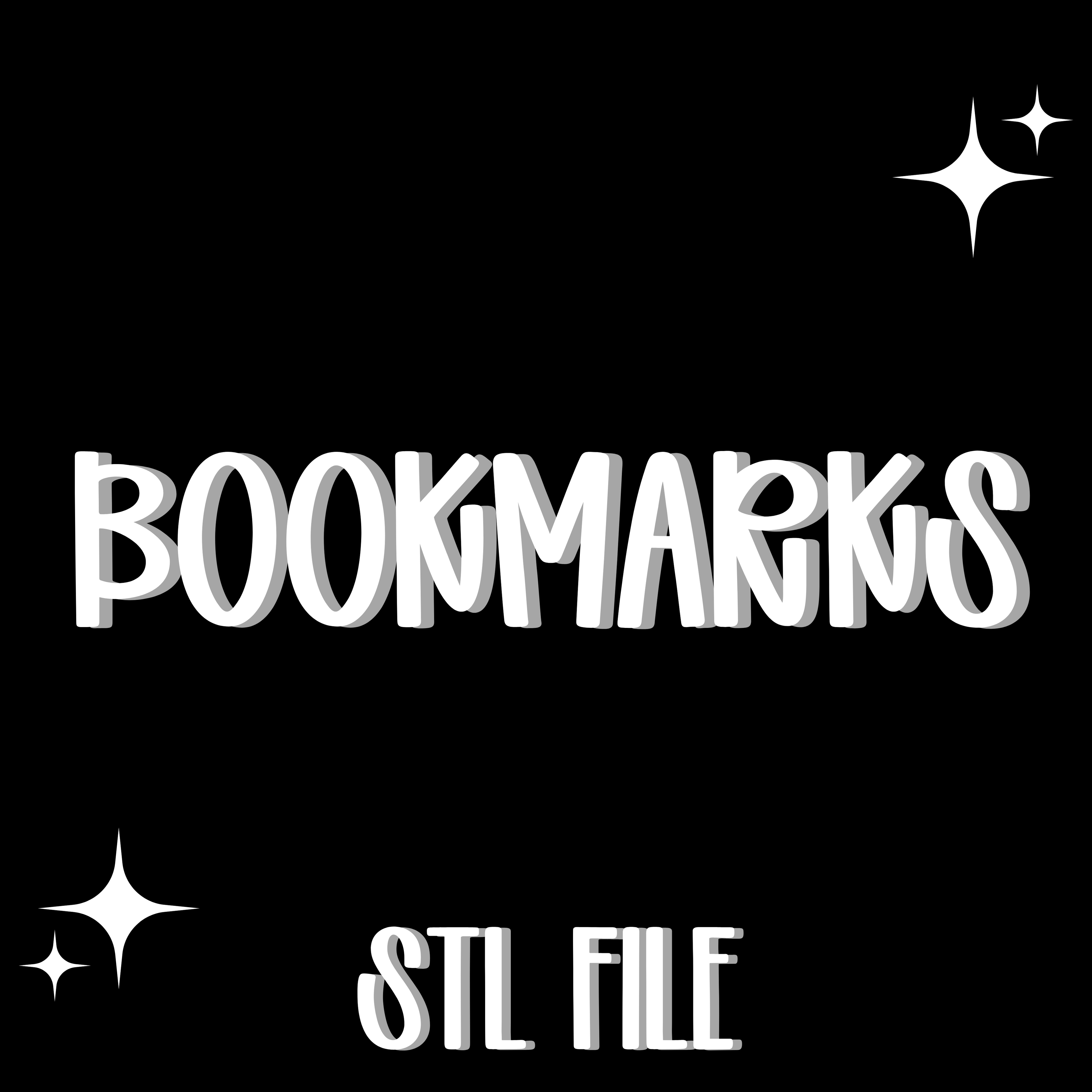 Bookmark STL/3MF