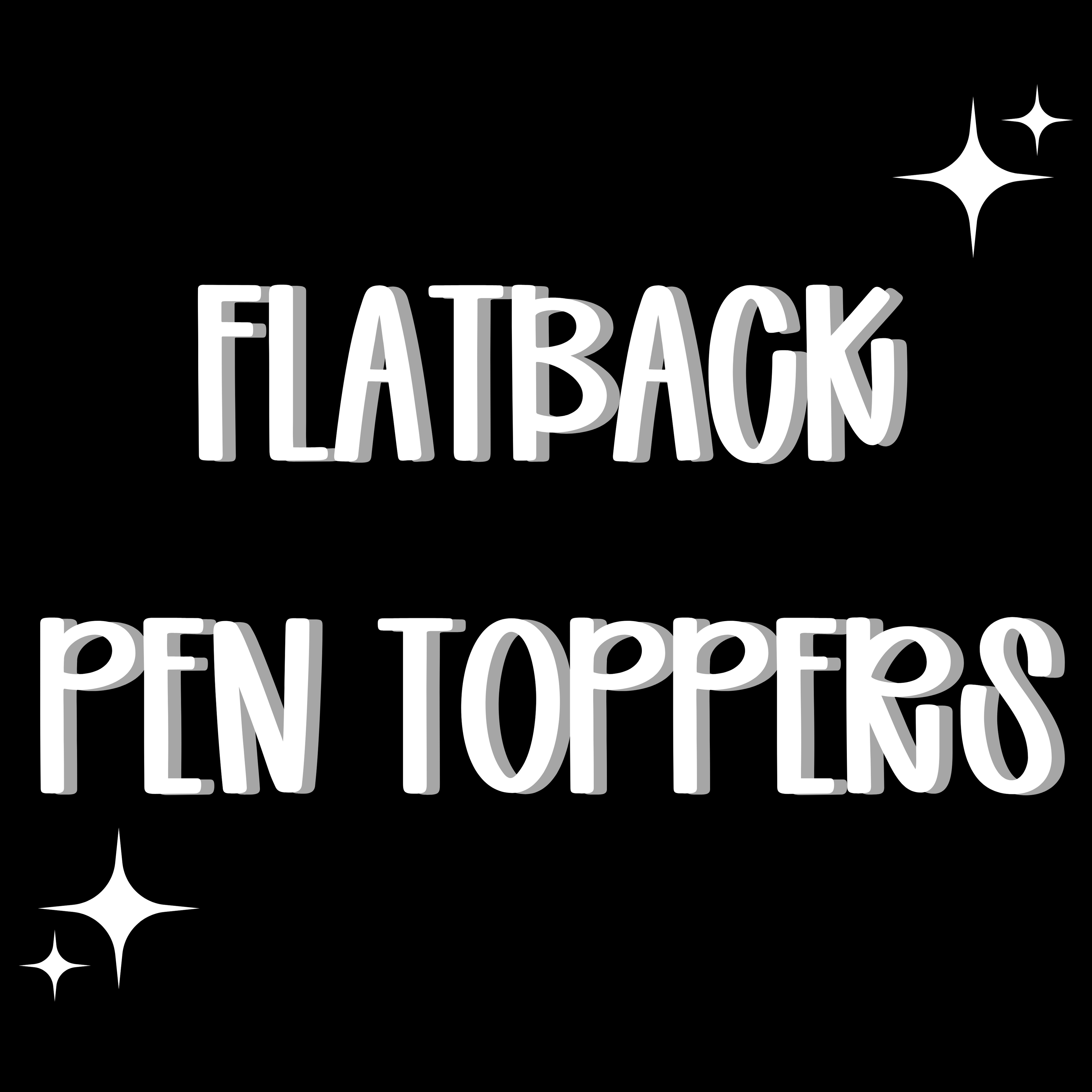 Pen Flat Back Wholesale