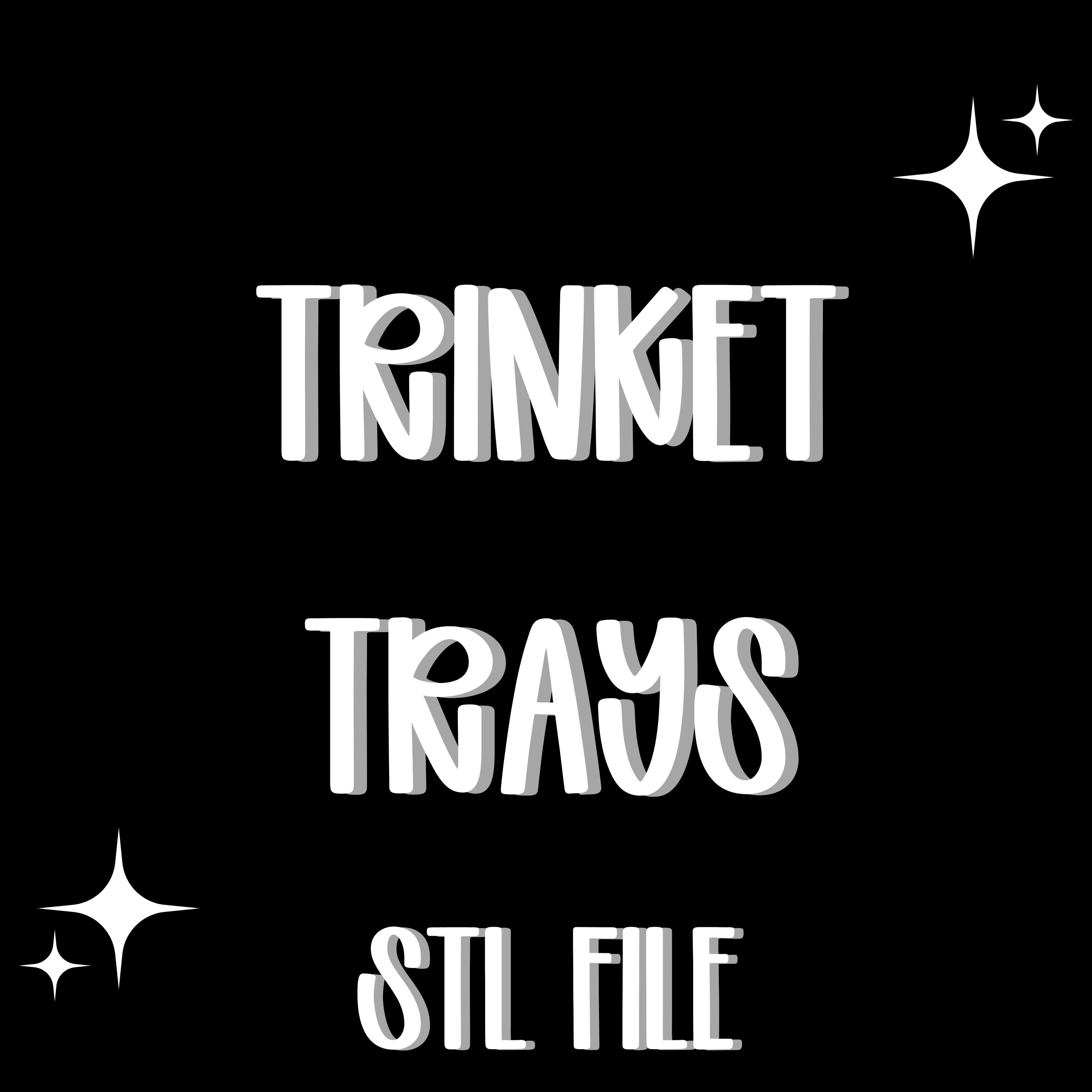 Trinket Tray STL