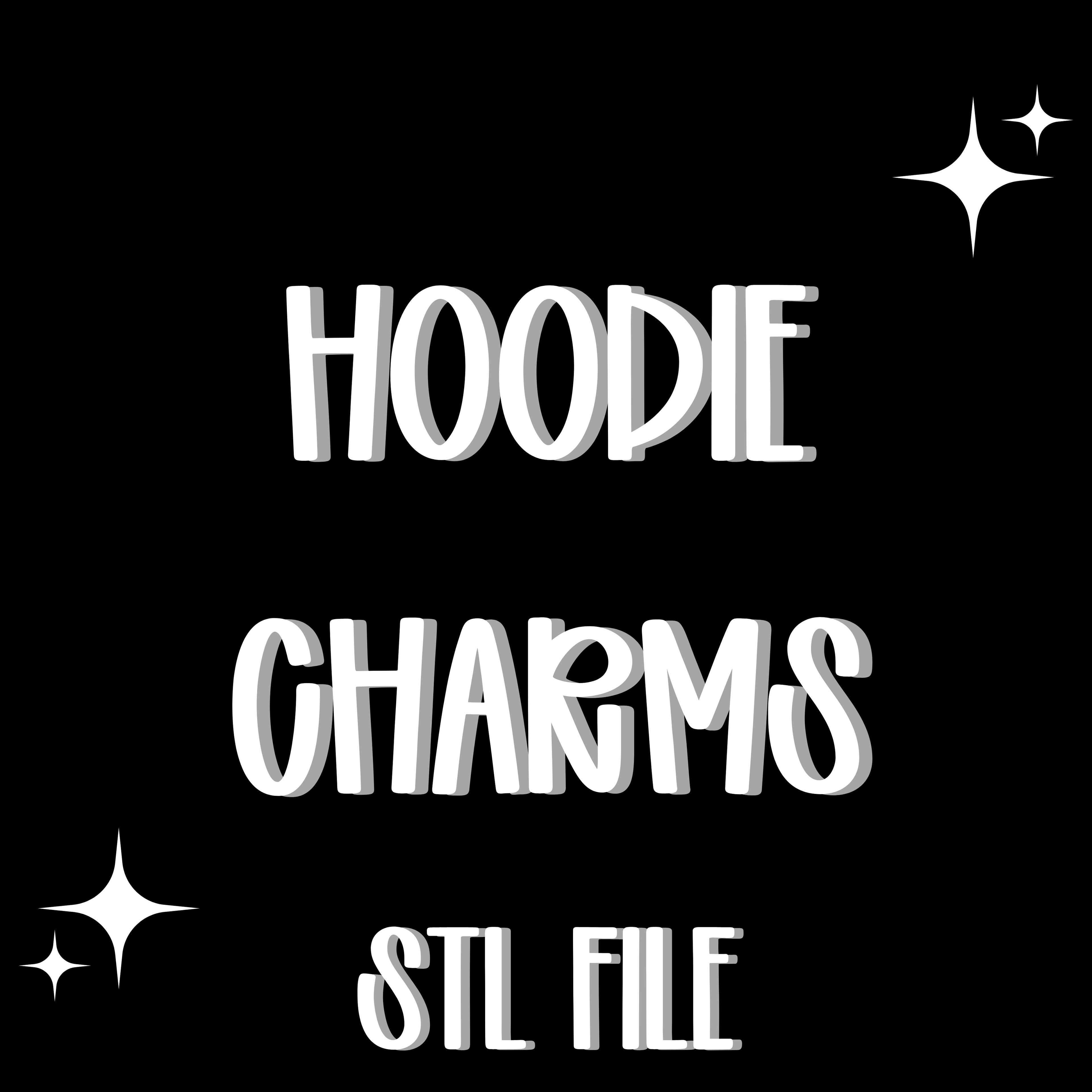 Hoodie Charm STL/3MF