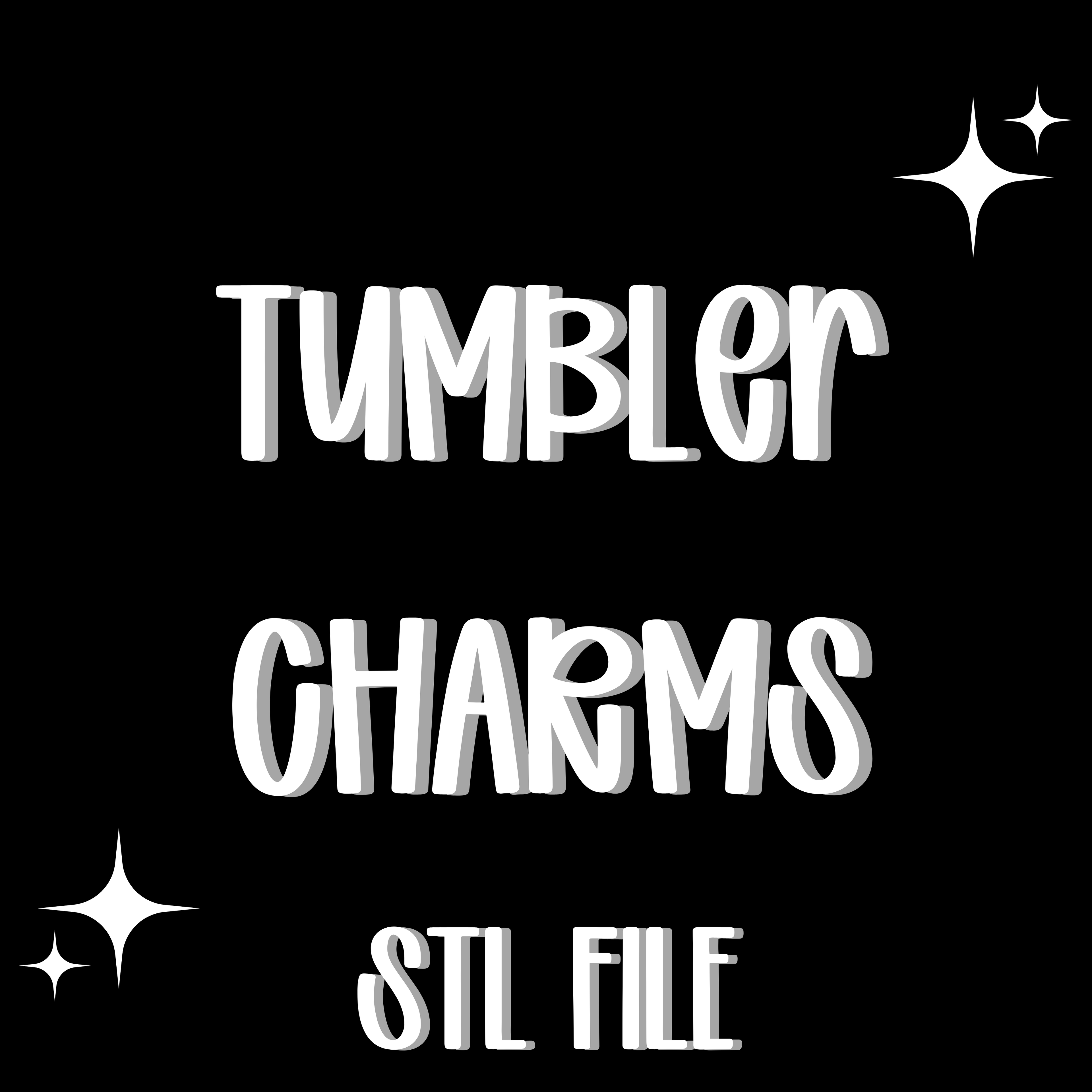 Tumbler Charm STL/3MF