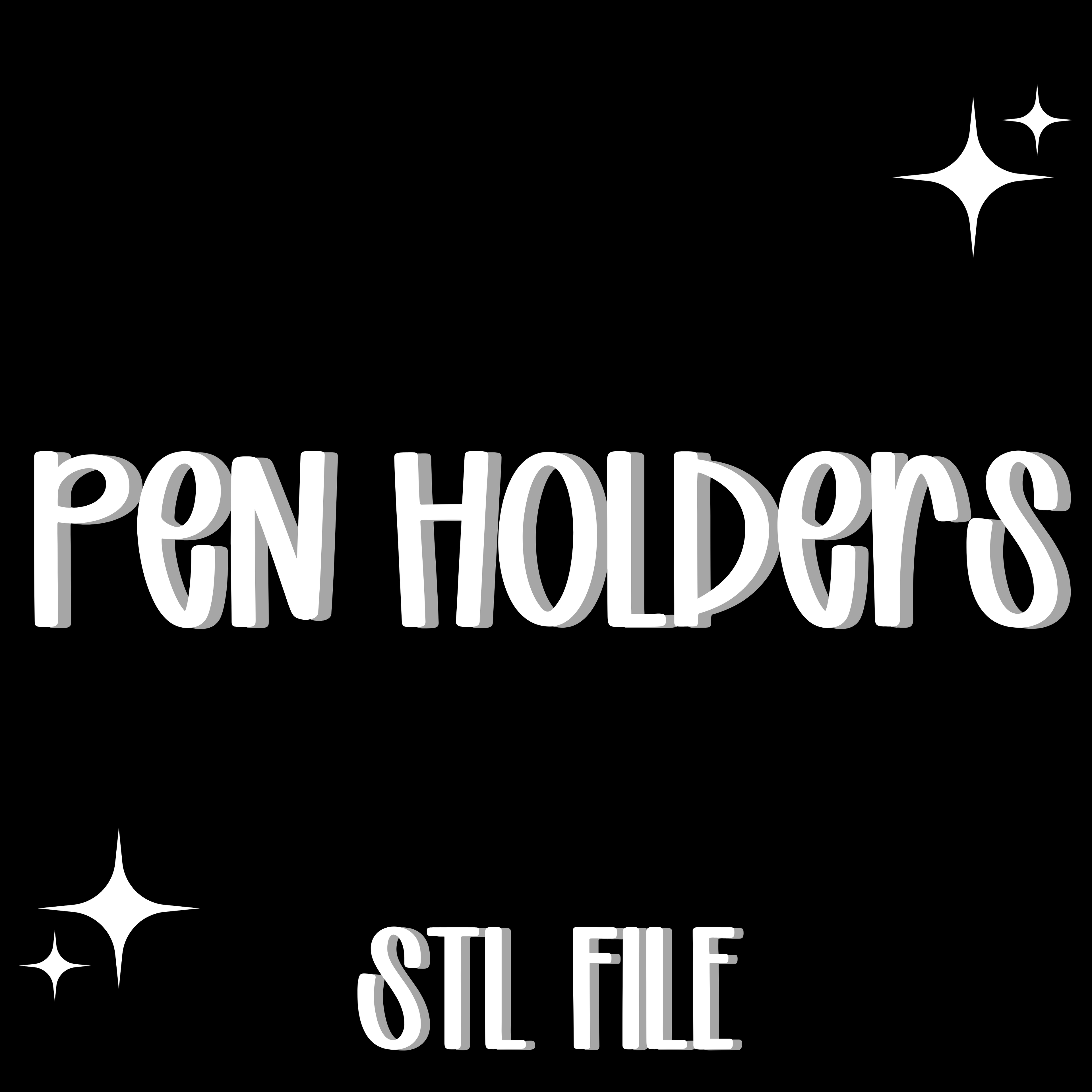 Pen Holder STL