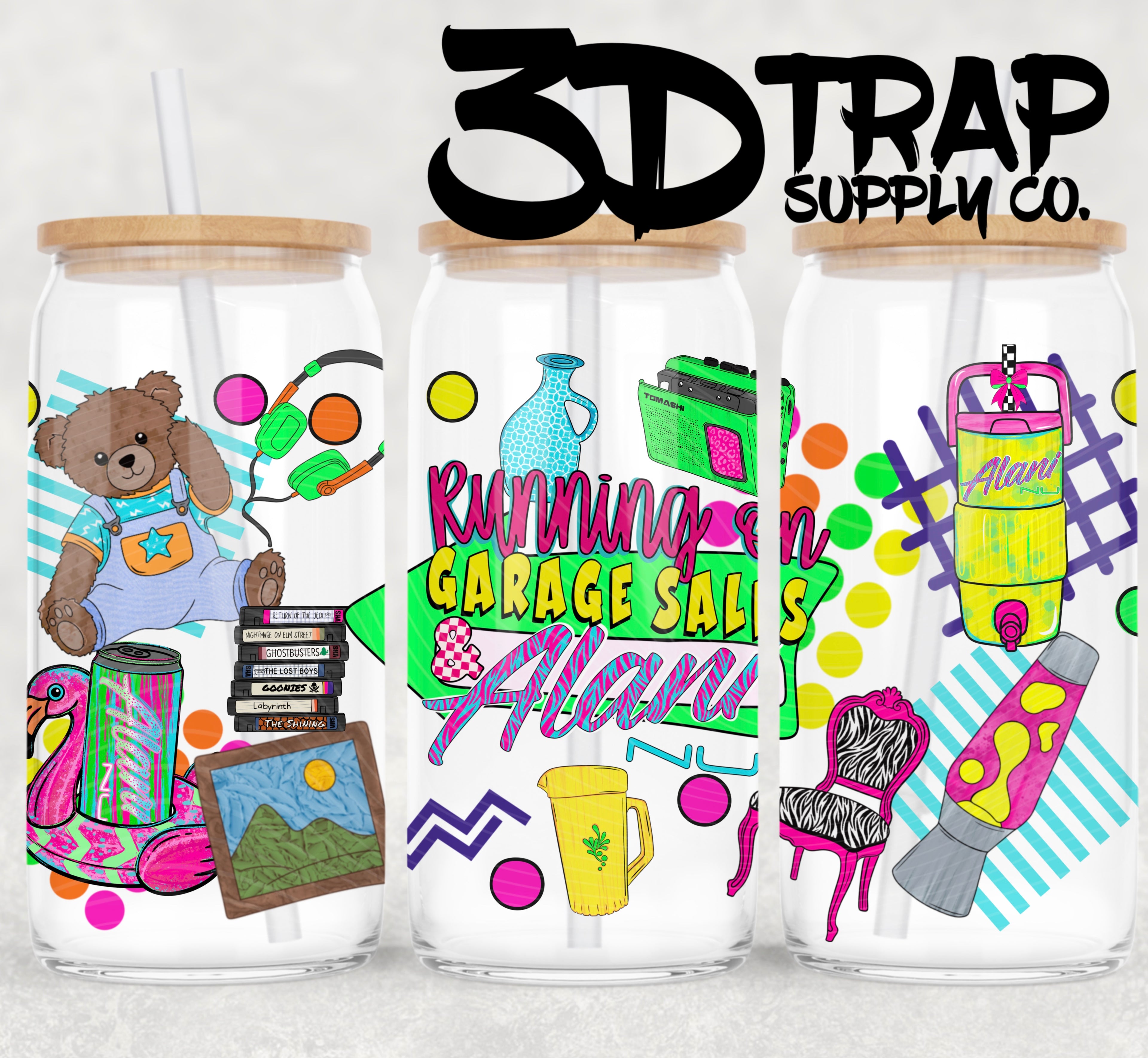 Garage sales and drink 16 oz Design