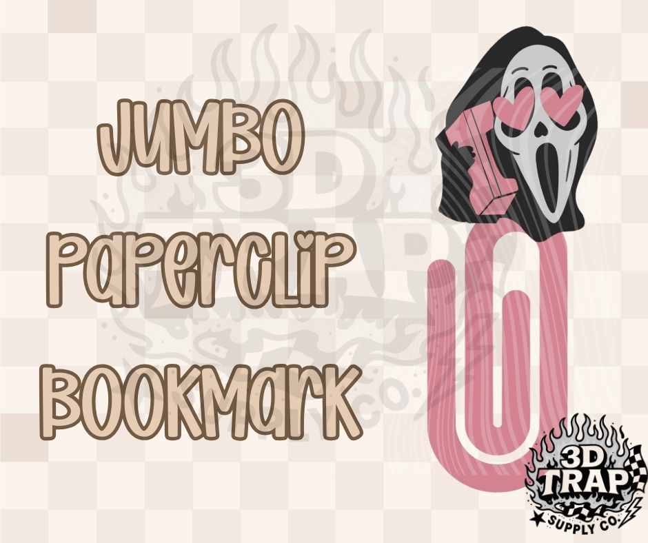 GF Jumbo Paperclip Bookmark – 3D Printed
