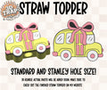 Bus Straw Topper