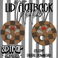 Turkey 16 oz Flatback Lid Topper STL/3MF