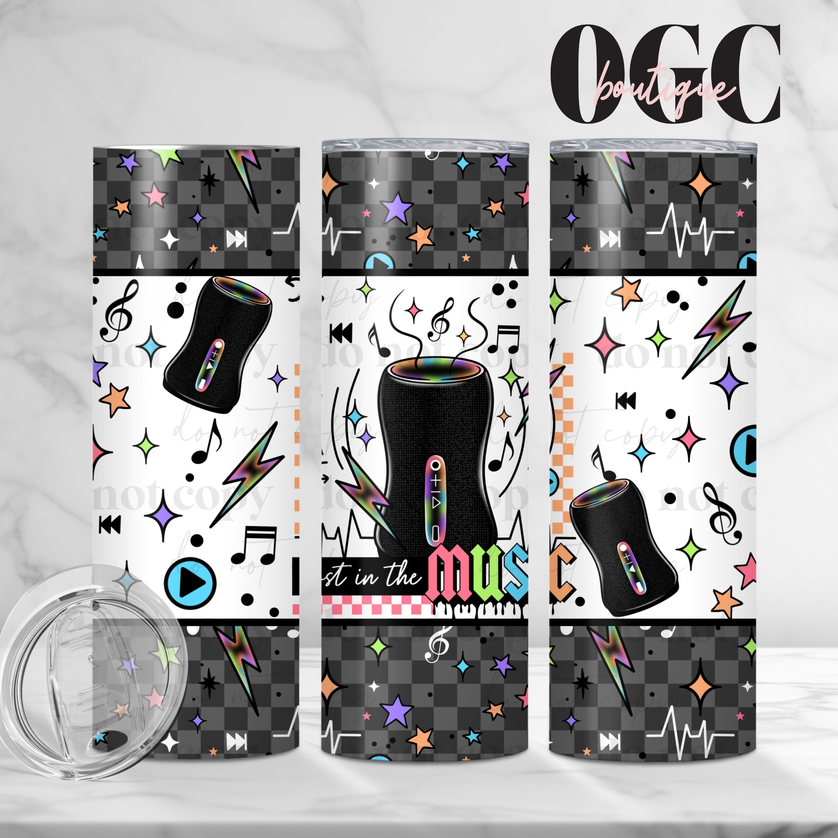 Lost in the music Tumbler