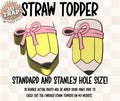 Pencil Straw Topper
