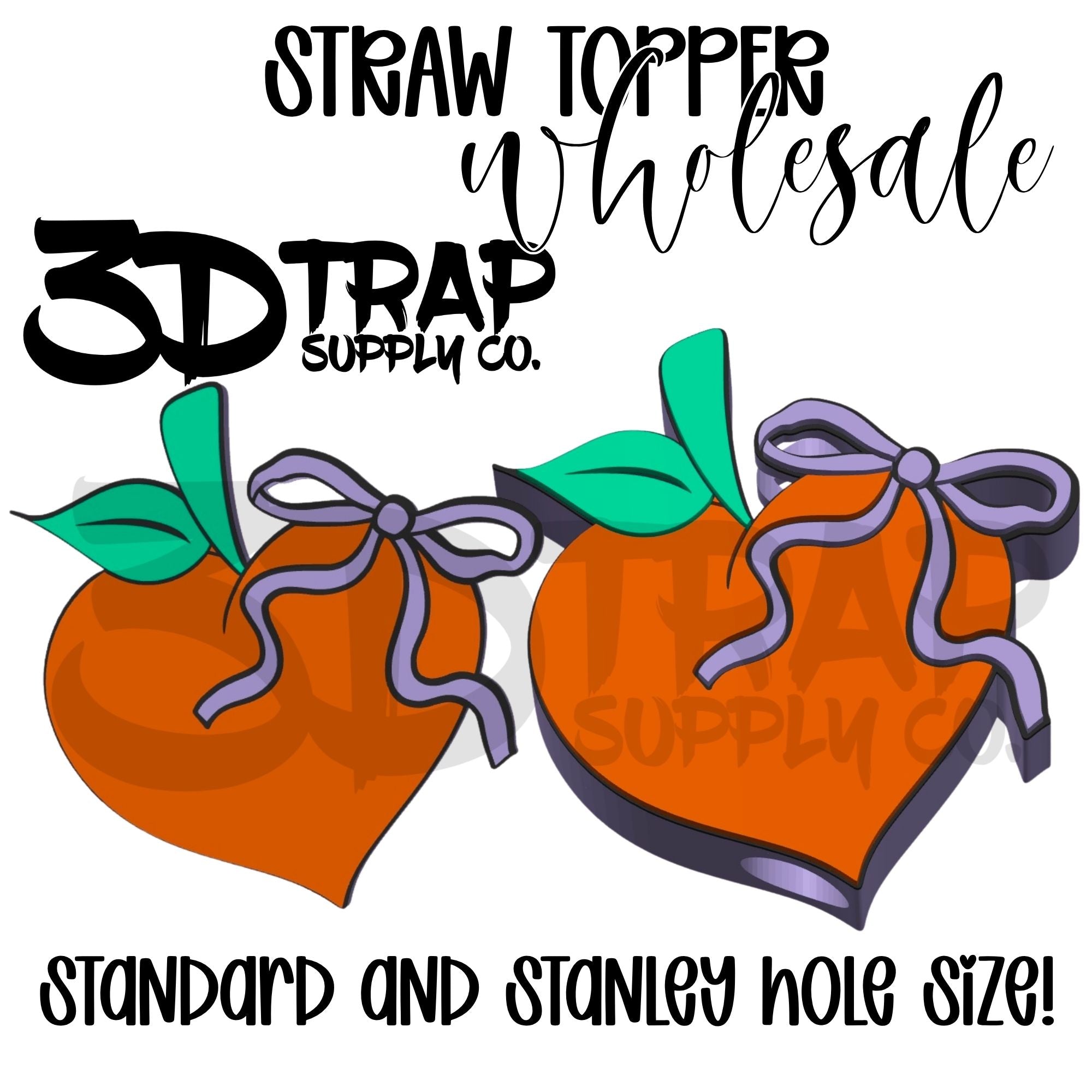 Peach Straw topper Wholesale