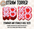 XOXO Straw Topper