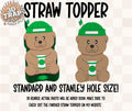 Starbies Straw Topper