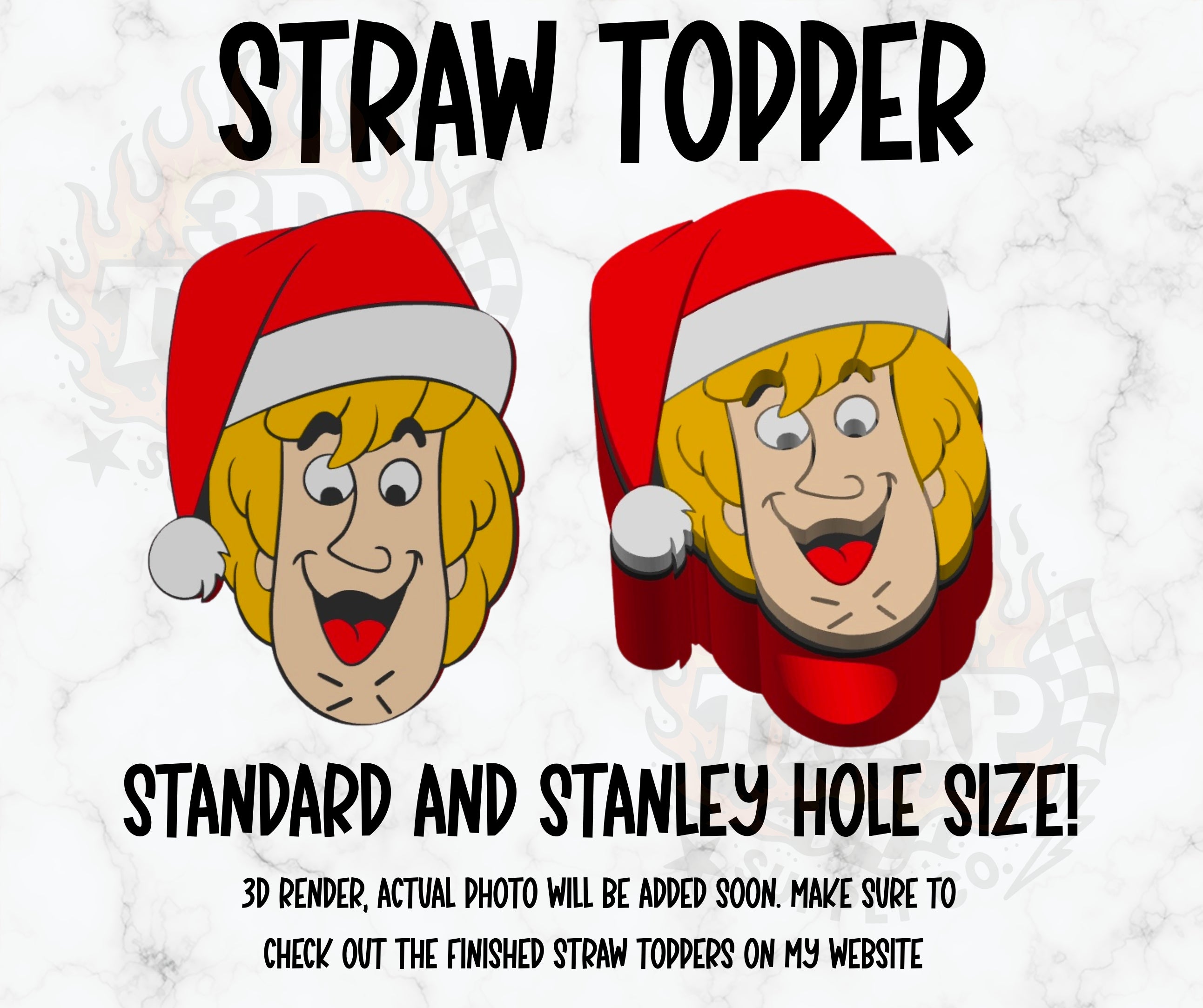 Christmaw Mystery van  guy straw topper