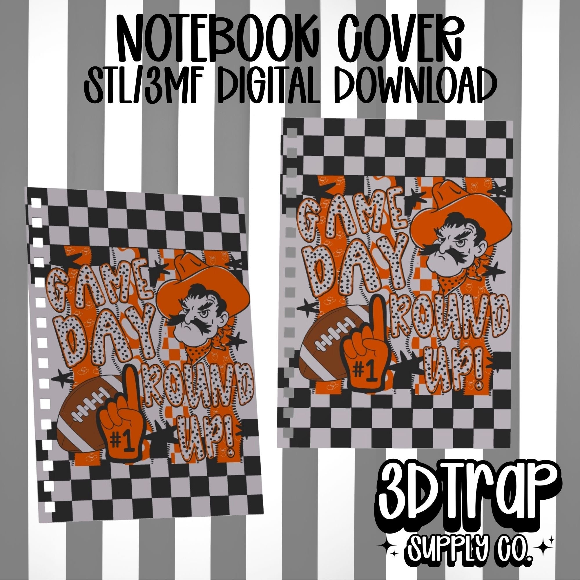 Cowboy Set 3D Matching Sets STL/3MF