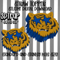 Tiger Straw topper STL/3MF