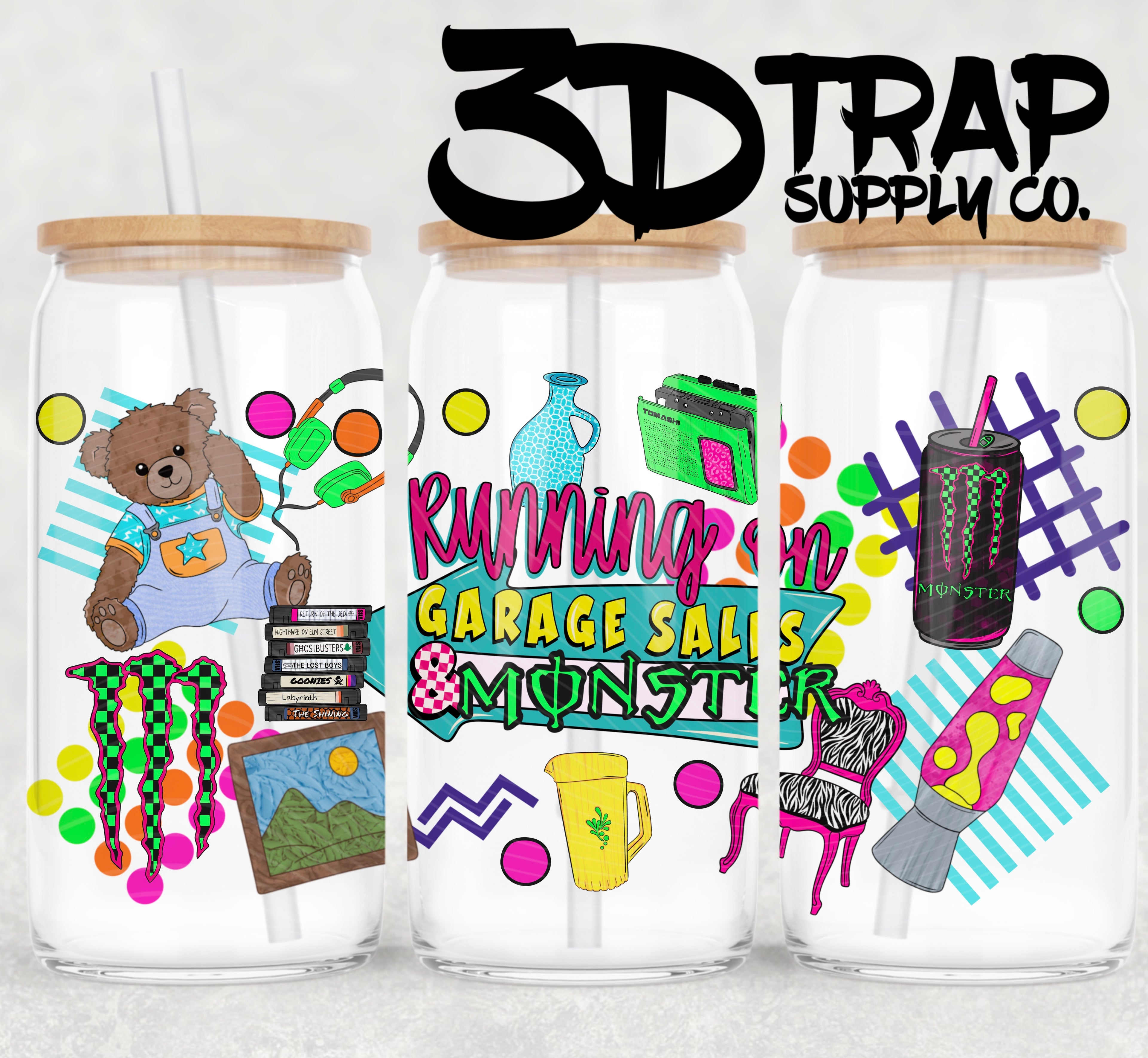 Garage sales and drink 16 oz Design