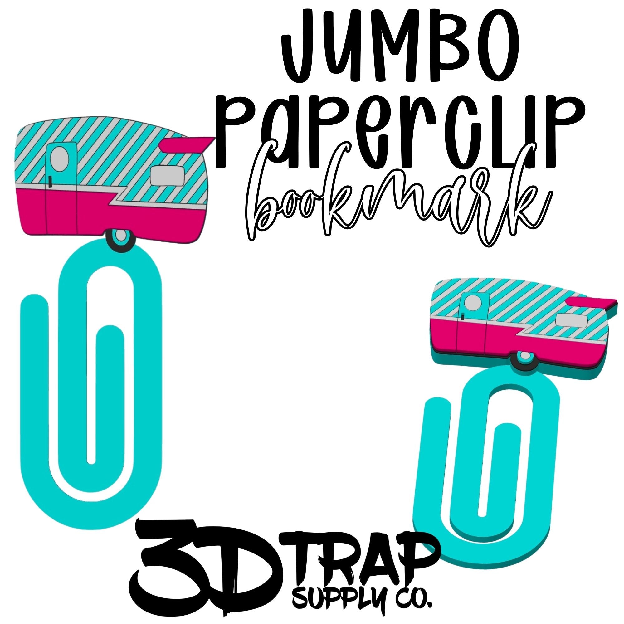 Camper Paperclip Bookmark Wholesale
