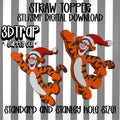 Tiger Straw topper STL/3MF
