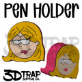 Girl Pen Holder