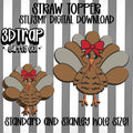 Turkey Flat Back Stl/3mf file