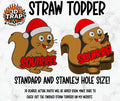 Squirrel Straw Topper