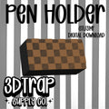 Plaid Pen Holder  STL/3MF