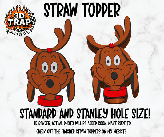 Dog  Straw Topper