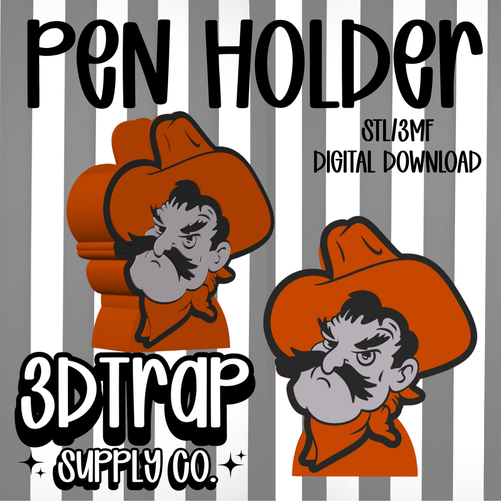 Cowboy Set 3D Matching Sets STL/3MF