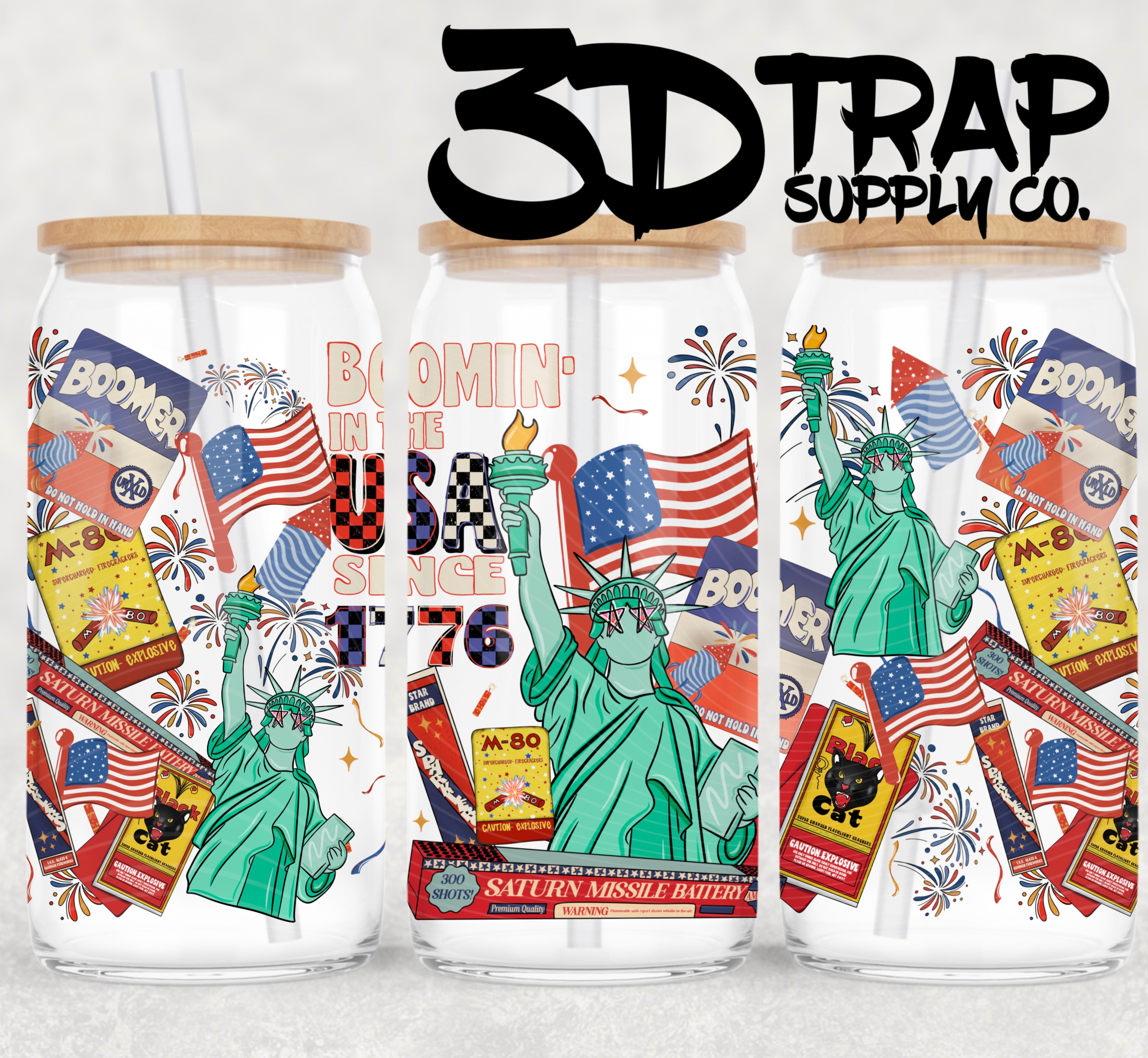 Boomin since 1776  16 oz Design