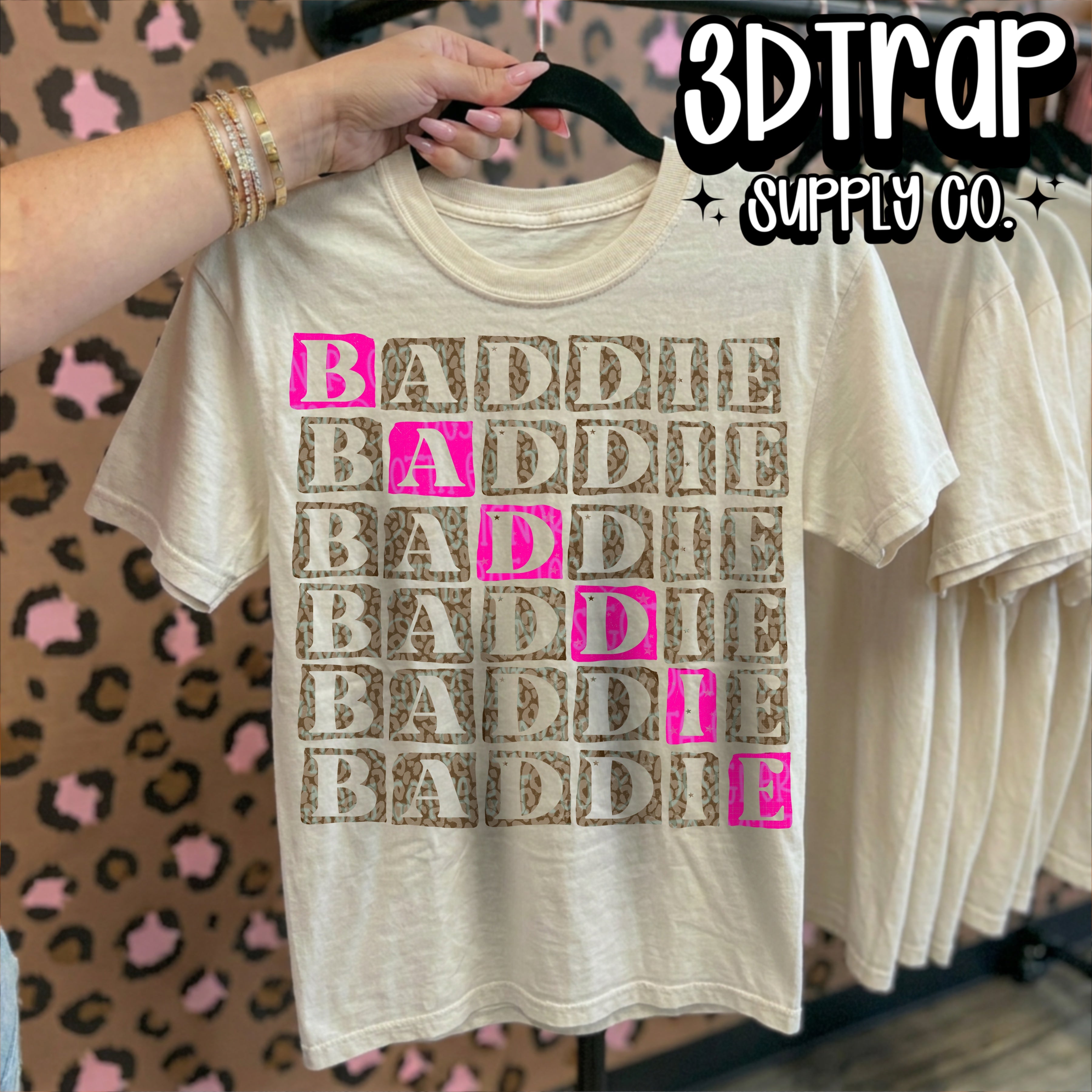 Baddie  Digital T-Shirt Design PNG |  Instant Download