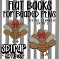 Turkey Pen Focal Flat Back Stl/3mf file