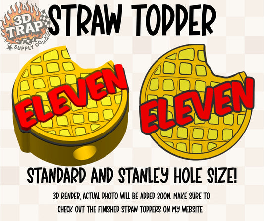 Waffle Straw Topper