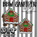 Gingerbread House BBW Hand sanitizer holder STL/3MF