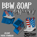 American BBW Soap holder  STL/3MF