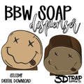 Smiley Face BBW Soap holder  STL/3MF
