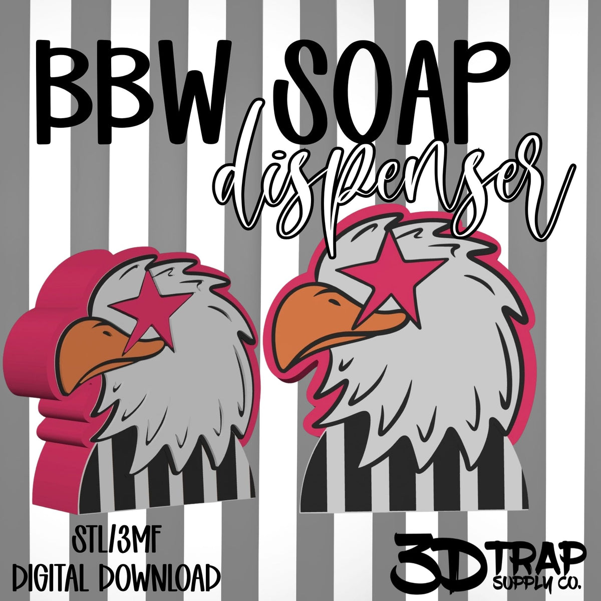 Eagles BBW Soap holder  STL/3MF