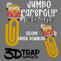 Retro Van  Paperclip Bookmark STL/3MF