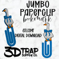 Goose Bow Paperclip Bookmark STL/3MF