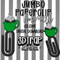 Frank Coffee Mug Paperclip Bookmark STL/3MF