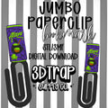 Purple Drink Paperclip Bookmark STL/3MF