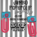 Camera Paperclip Bookmark STL/3MF