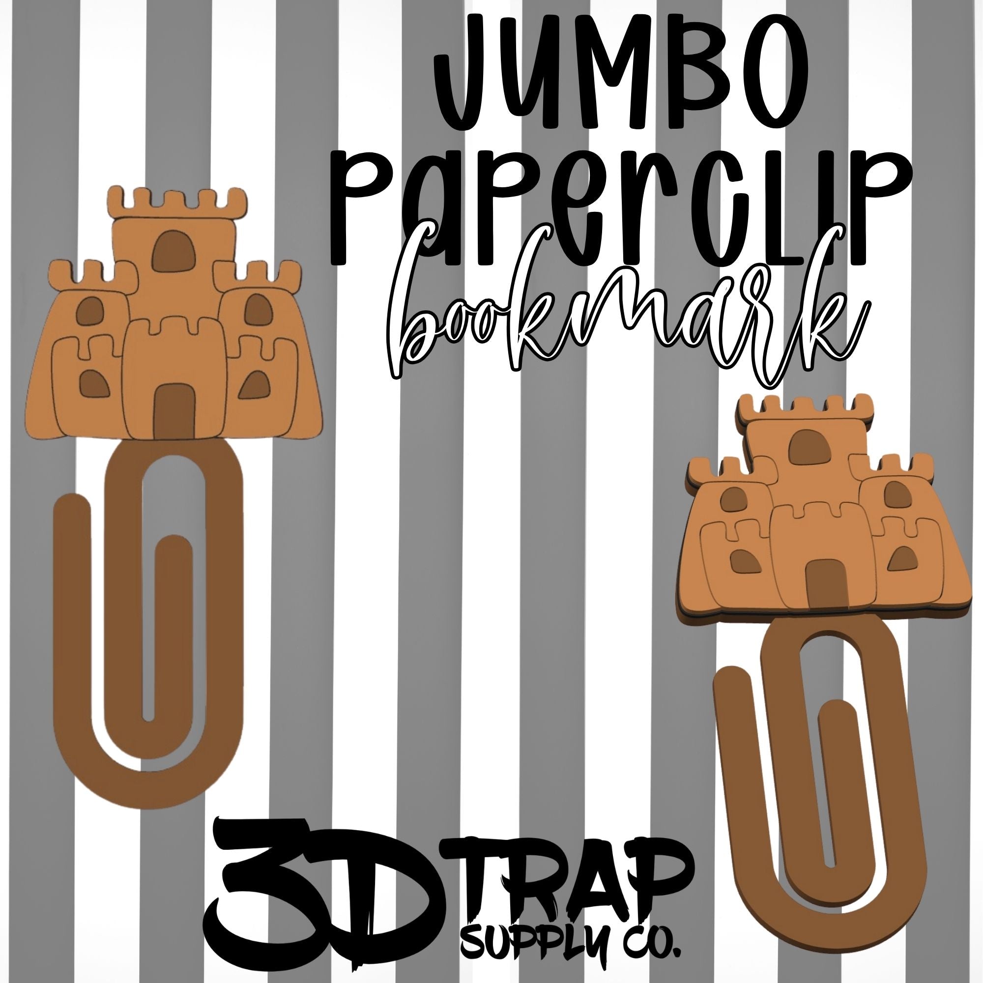 Sand Castle Paperclip Bookmark Wholesale