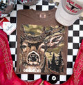 Hunting Deer  Camo Graphic T Shirt Unisex | Soft Style Tee | Trendy Casual Everyday Shirt