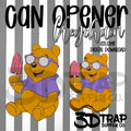Bear Can Opener Keychain STL/3MF
