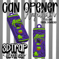 Purple Drink Can Opener Keychain STL/3MF