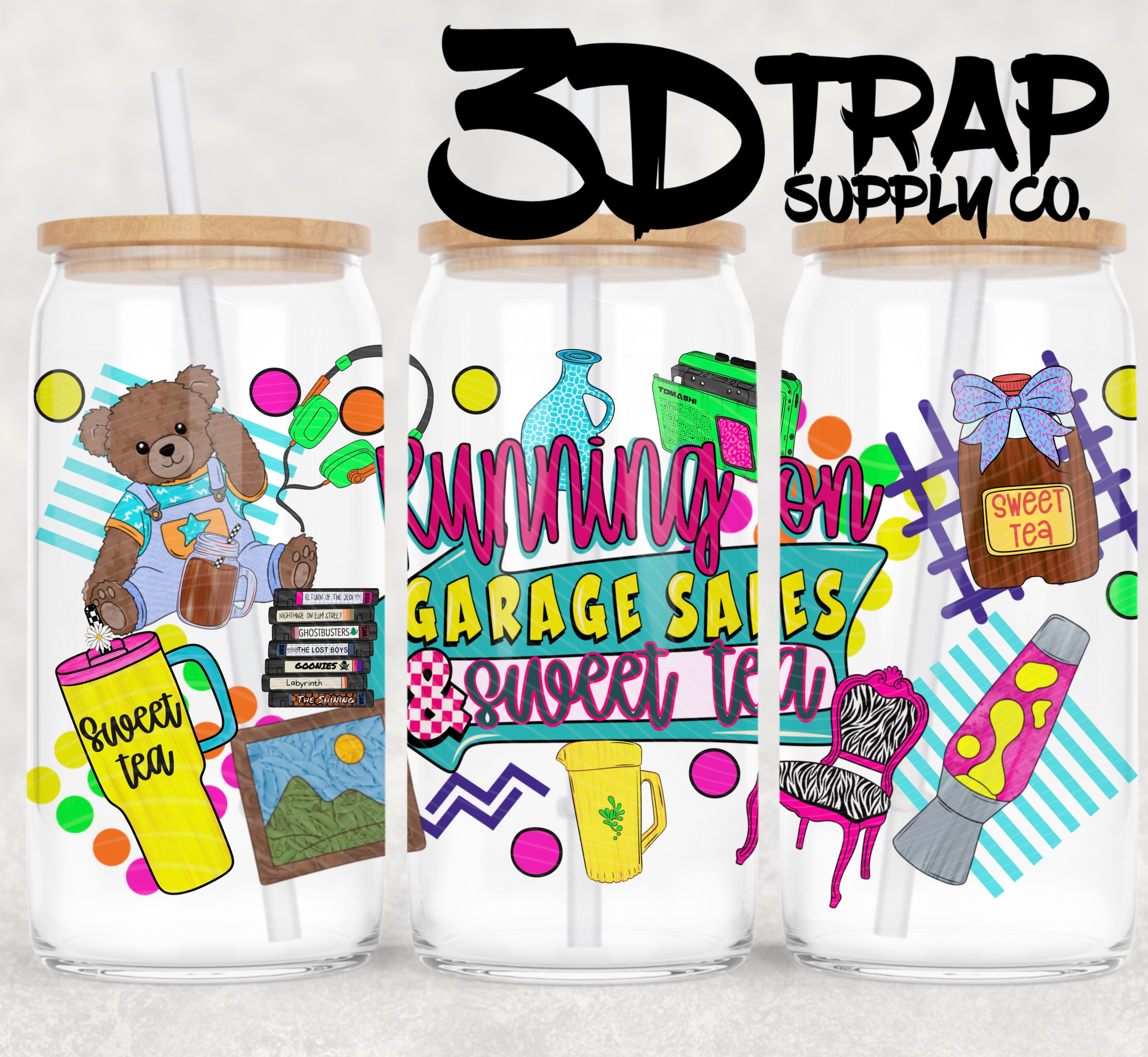 Garage sales and sweet tea 16 oz Design