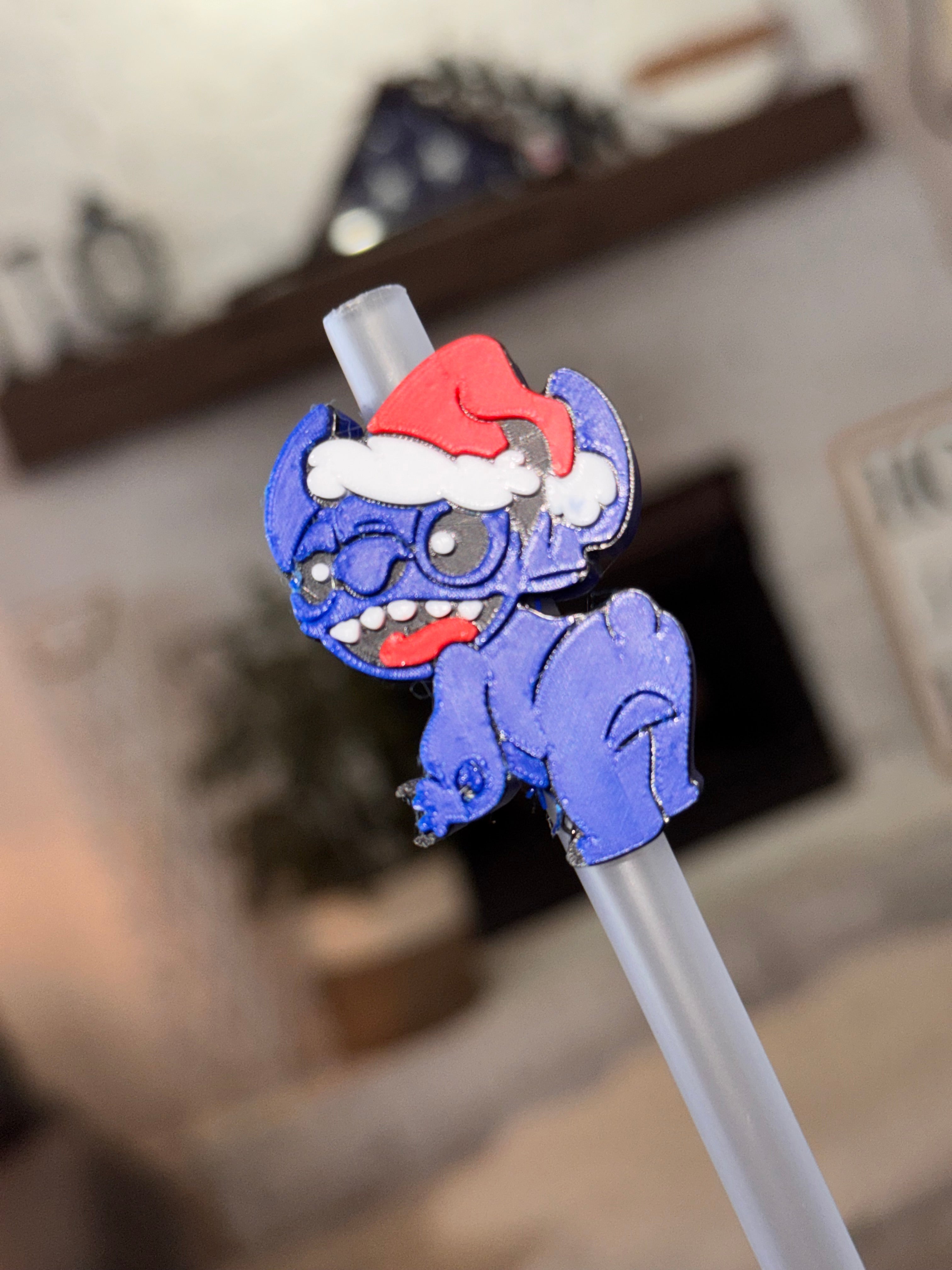 Blue Booty manStraw Topper