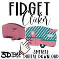 Camper Fidget Clicker STL/3MF