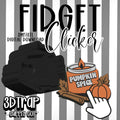 Pumpkin Spice Fidget Clicker STL/3MF