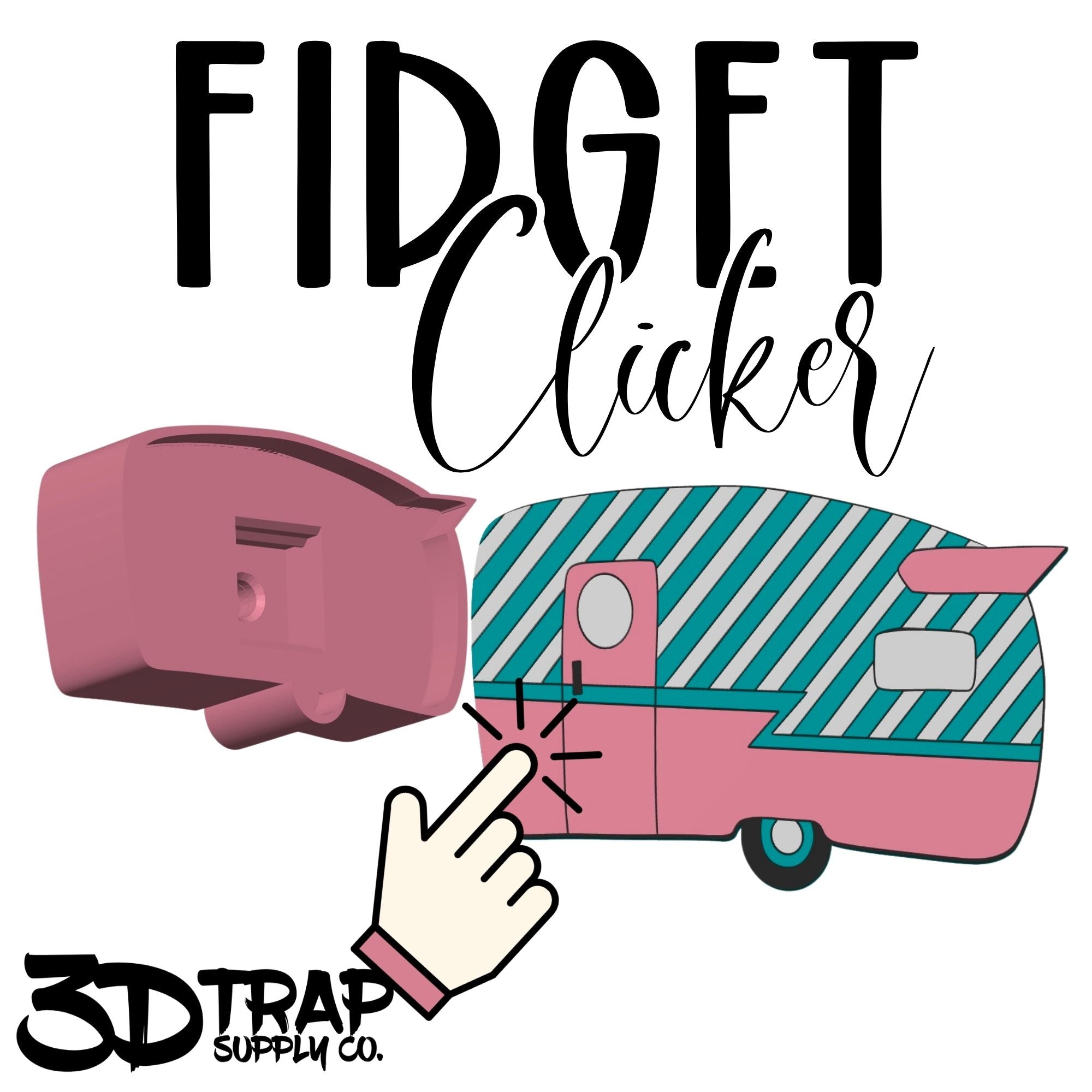 Camper Fidget Clicker  Wholesale